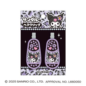 【先行受注】サンダル風ヘアクリップ サンリオキャラクターズ 予約〆7/31