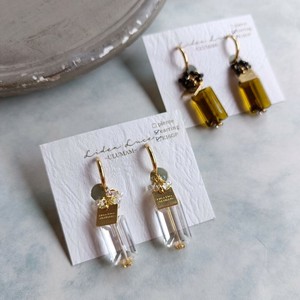 Clip-On Earrings Gold Post Earrings