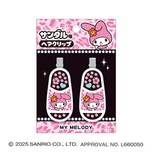 【先行受注】サンダル風ヘアクリップ サンリオキャラクターズ 予約〆7/31