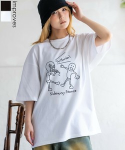 [SIDEWAYSTANCE] T-shirt Short-Sleeved T-Shirt