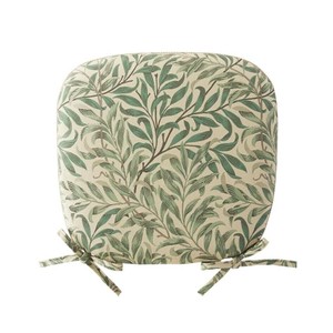 川島織物セルコン Morris Design Studio ウィローボウ ダイニングシートクッション 48×45cm