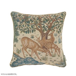 川島織物セルコン Morris Design Studio ザ・ブルック 背当クッションカバー 45×45cm LL1749 BE ベージュ