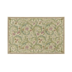 川島織物セルコン Morris Design Studio レスターアカンサス マット 約60×90cmFH1710A BE ベージュ