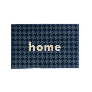 (クリーンテックス) デザインマット kahou home_navy&grey 45×75cm