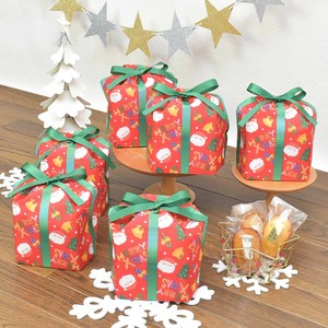 ハコ巾着　クリスマス柄FP