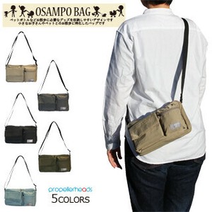 【2025新商品】OSAMPO しわナイロンティッシュケースショルダー/お散歩/花粉症/ペット/ベビー/マザーズ