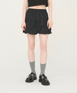 「elle」Moondrop Balloon Short Skirt