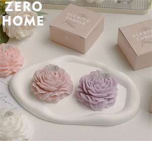 祝日プレゼント 手土産 ろうそく 牡丹の花の形の置物 誕生日プレゼント 花 ギャザリング 贈り物