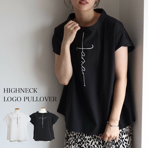 Button Shirt/Blouse High-Neck
