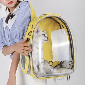 リュック・デイパック ペットバッグ 透明 通気性 猫 ペット用品  MBQ2056