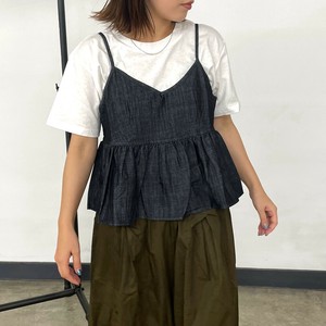 2025年新商品 吊带背心 短袖 搭配单品 立即发货 秋 抹胸/紧身胸衣