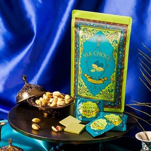 【予約販売】【横井チョコレート】シルクチョコ　ピスタチオ　78g