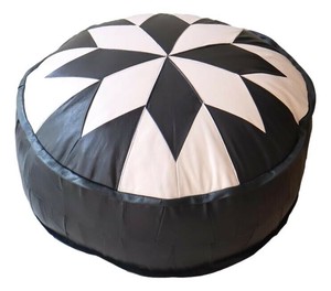 Stool Ivory black 50cm