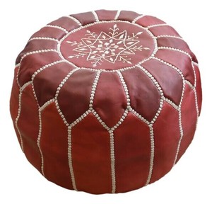 Stool Brown Moroccan 35cm