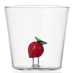 Cup/Tumbler Fruit Strawberry Flowers 350ml