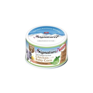 シグネチャー7　グレービーキャットニップ　【土】　チキンwithベビーコーン　70g S7-N6