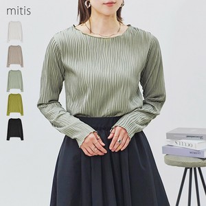 ウェーブジャガード クルーネックロンT　AW【2025新作】