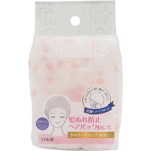 SPA　シャワーキャップ　水玉