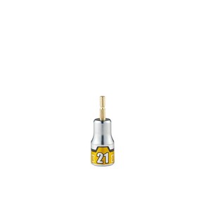 KTC インパクトドライバ用ショートソケットビット21mm BZP63S-21