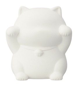 【9月下旬入荷予定】素焼き塗り絵マスコット  招き猫