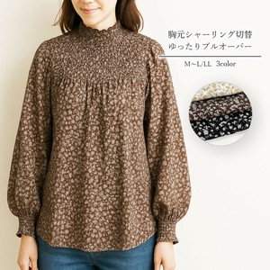 Tunic Tunic Floral Pattern Shirring