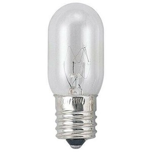 ナツメ球 T22 E17 15W クリア　T221715C