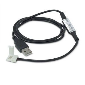 4pin コントローラー付きLEDテープ電源ケーブル 100cm　TPLJUC0410
