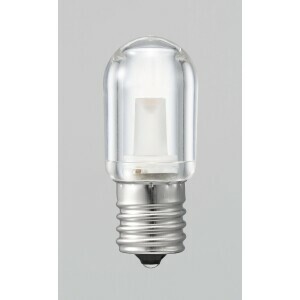 LEDナツメ球 電球色 E17 クリア　LDT1LG22E17C