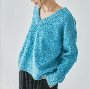 Pre-order Sweater/Knitwear Knit Pullover V-Neck