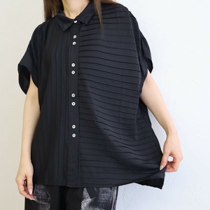 2025年新商品 衬衫 折扣/打折 细褶衬衫 落肩 衬衫
