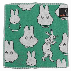 【ハンドタオル】ミッフィー ガーゼミニタオル miffy×鳥獣戯画 ひゅ〜ドロドロ