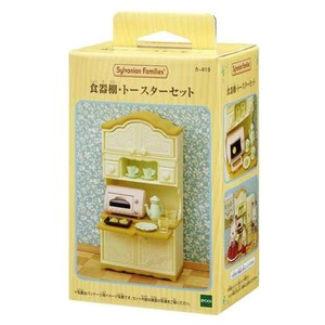 【マスコット】シルバニアファミリー カー419 食器棚 トースターセット