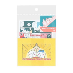 【レターセット】ちいかわ ミニレターセット お宝 COMIC SCENE