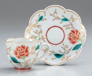 Kutani ware Cup & Saucer Set