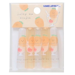 【文房具】ジューシーなにんじんとなかまたち 鉛筆キャップ にんじん