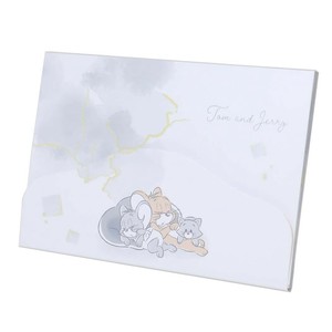 【メモ帳】トムとジェリー ダイカットカバーメモ grayish tone