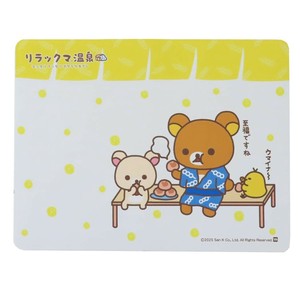 【バス用品】リラックマ 珪藻土マット ゴクラクリラックマ