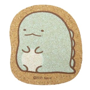 【キッチン雑貨】すみっコぐらし ダイカットコースター とかげ