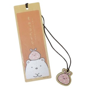 【ステーショナリー】すみっコぐらし 木のしおり しろくま