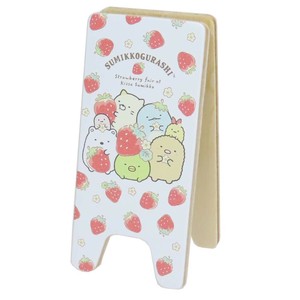 【文房具】すみっコぐらし メモスタンド スリム いちご