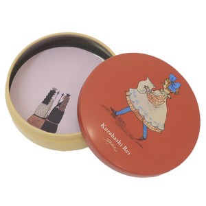 【メモ帳】くらはしれい 缶入りメモ BR