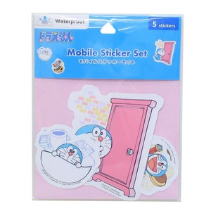【ステッカー】ドラえもん モバイルステッカーセット 5枚セット ひみつ道具