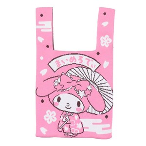 【トートバッグ】マイメロディ ジャガード織トートバッグ 和柄