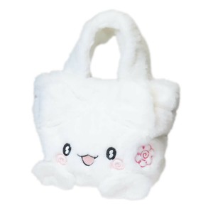 【バッグ】はなまるおばけ ふわもこミニトート はなまる ハート
