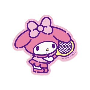 【シール】マイメロディ ステッカー 部活シリーズ テニス部