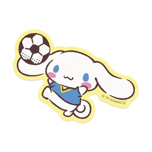 【シール】シナモロール ステッカー 部活シリーズ サッカー部