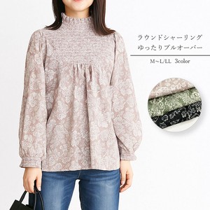 Tunic Tunic Floral Pattern Shirring