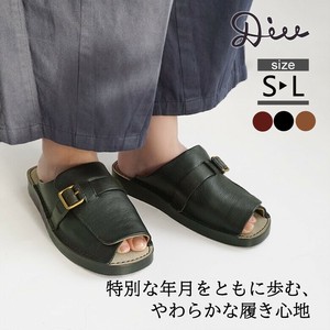 【Diu ディウ 124D1620 】3段階調整できるフラットサンダル