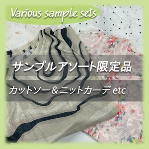 (250624-CDT28)　Tシャツ＆ニットCD他　サンプル品アソートセット　レディス