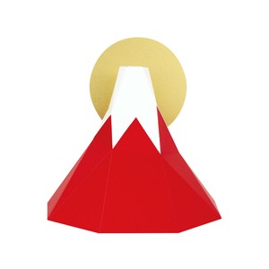 Object/Ornament Mount Fuji Red-fuji Papercraft Made in Japan